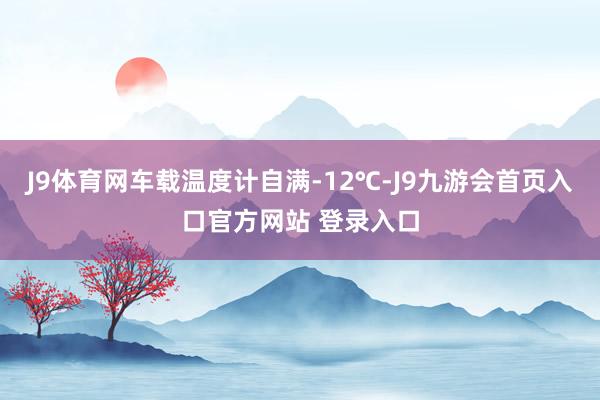 J9体育网车载温度计自满-12℃-J9九游会首页入口官方网站 登录入口